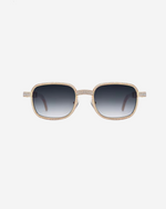 BOSSI SQUARE JEWEL ENCRUSTED GRADIENT SUNGLASSES